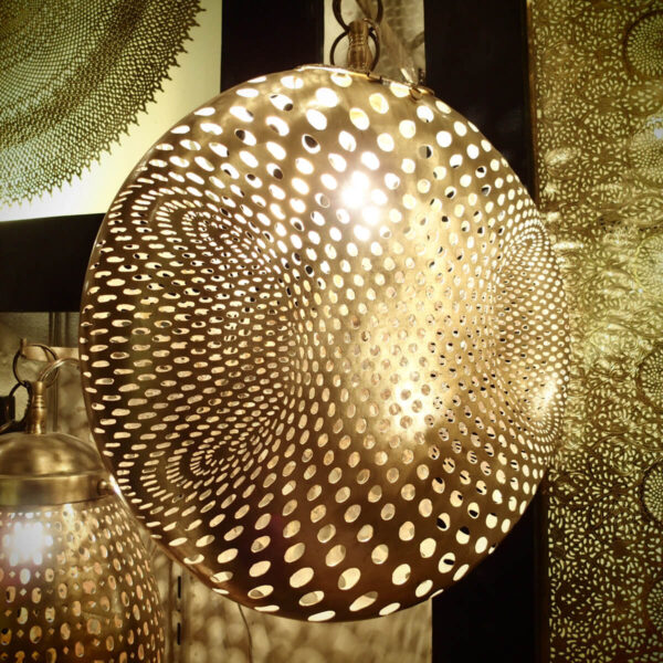 Lampada artigianale marocchina Delaunay - Luci del Marocco shop online