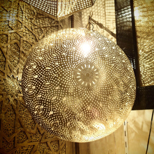 Lampada artigianale marocchina Seurat - Luci del Marocco shop online