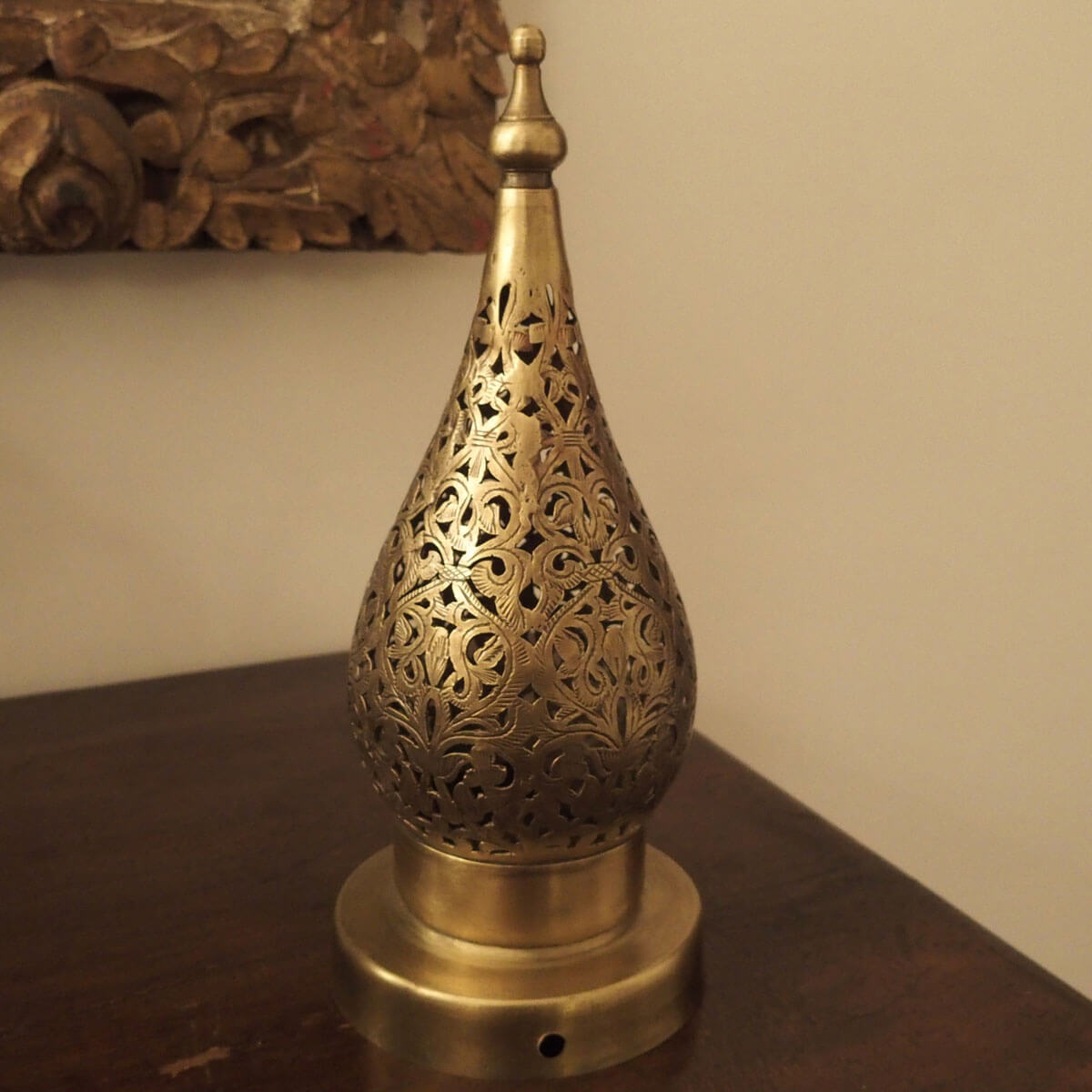 Lampada marocchina in ottone