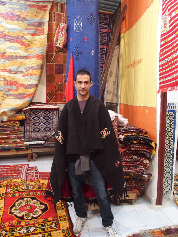 Tappeto berbero antico - Luci del Marocco shop